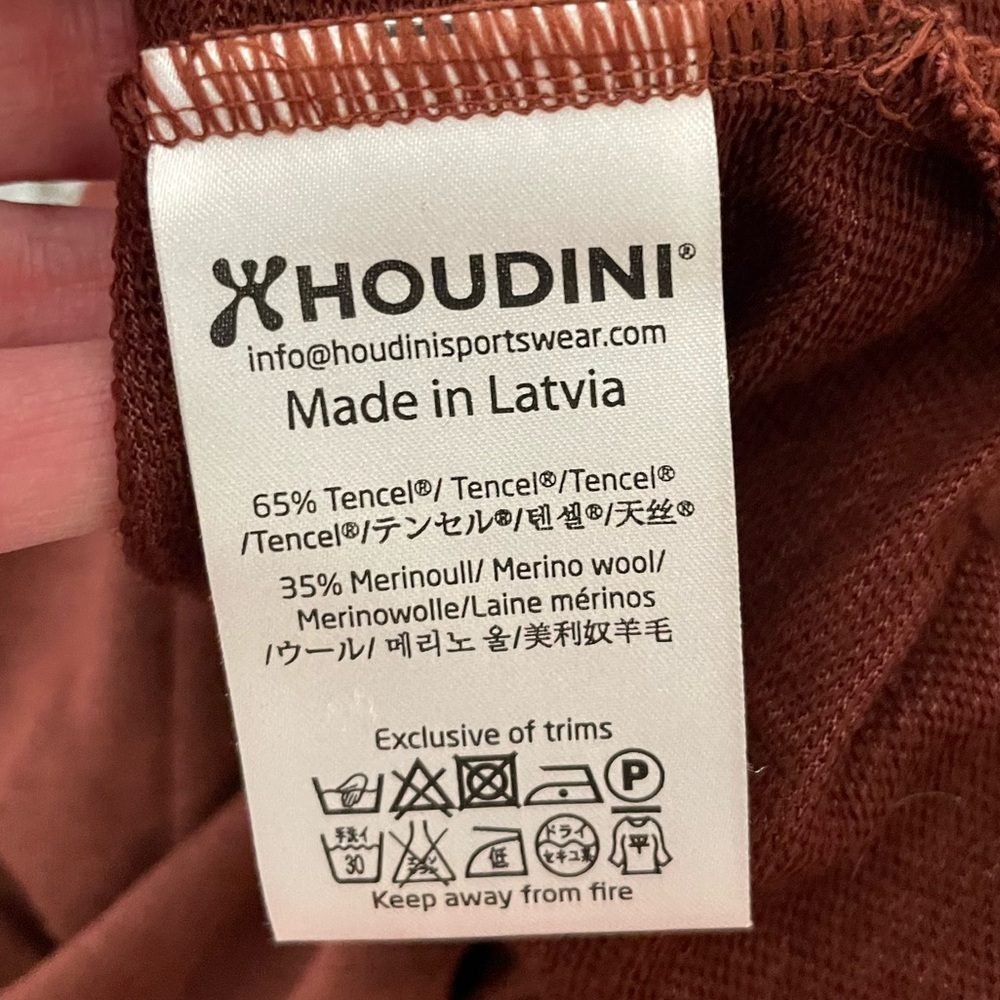 Houdini Sportswear Button Down Long Sleeve Shirt - Picture 6 of 11